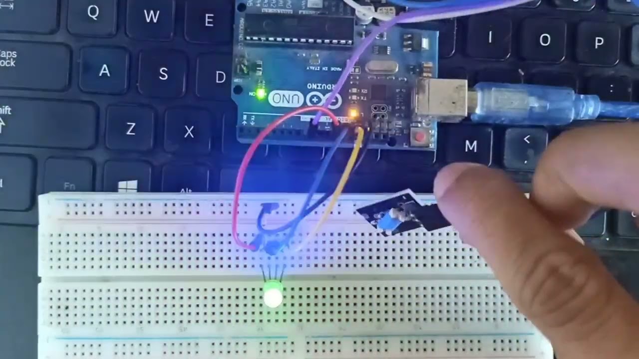 Ball Tilt Switch Module KY-020 - YouTube