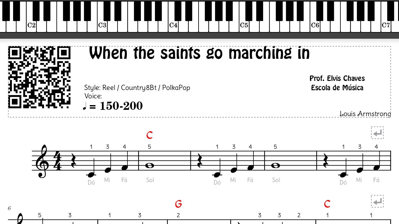  when the saints go marching in 208 louis armstrong tutorial