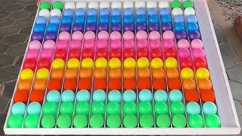 The Most Calming Color Balls Sorting Puzzle Gameplay – Soft Visuals and Satisfying Movements.