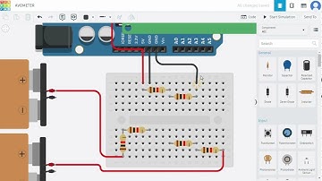 Elektronika Lanjut - Simulasi Arduino Menggunakan TinkerCAD - Membuat Rangkaian AVOMeter Digital