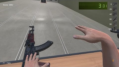 Hand Simulator - Reload the AK-47 in 3.010sec.
