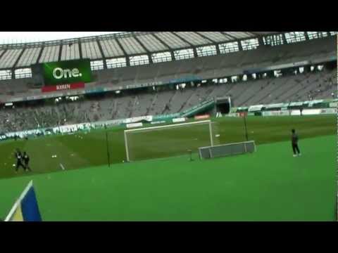 モンテディオ山形vs東京ヴェルディ 　シミケン　隼　ピッチ入り