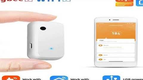 Tuya WiFi ZigBee Light Sensor Luminance Sensor Illumination Brightness Detector Home Autom