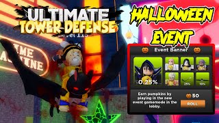 HALLOWEEN EVENT AND NEW CODE IN ULTIMATE TOWER DEFENSE 