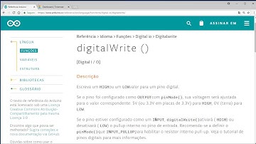 5.1.3 - digitalWrite() (Curso Arduino Aula 21)