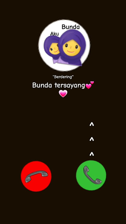angkat telepon nya bunda nelpon nih#fypシ