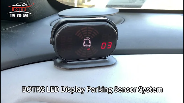 Stop Parking Stress! Try the BOTRS LED Parking Sensor System #parking #led #sensor #safety #system