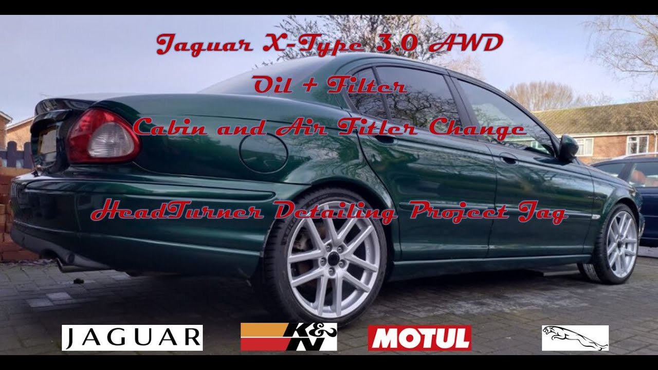 Обслуживание Jaguar X-Type 3.0 V6 | Замена масла и фильтра | Проектный автомобиль | Проект Jaguar...