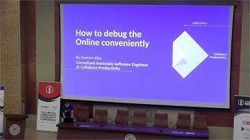 LibreOffice Conference 2019 – How to debug LibreOffice Online conveniently