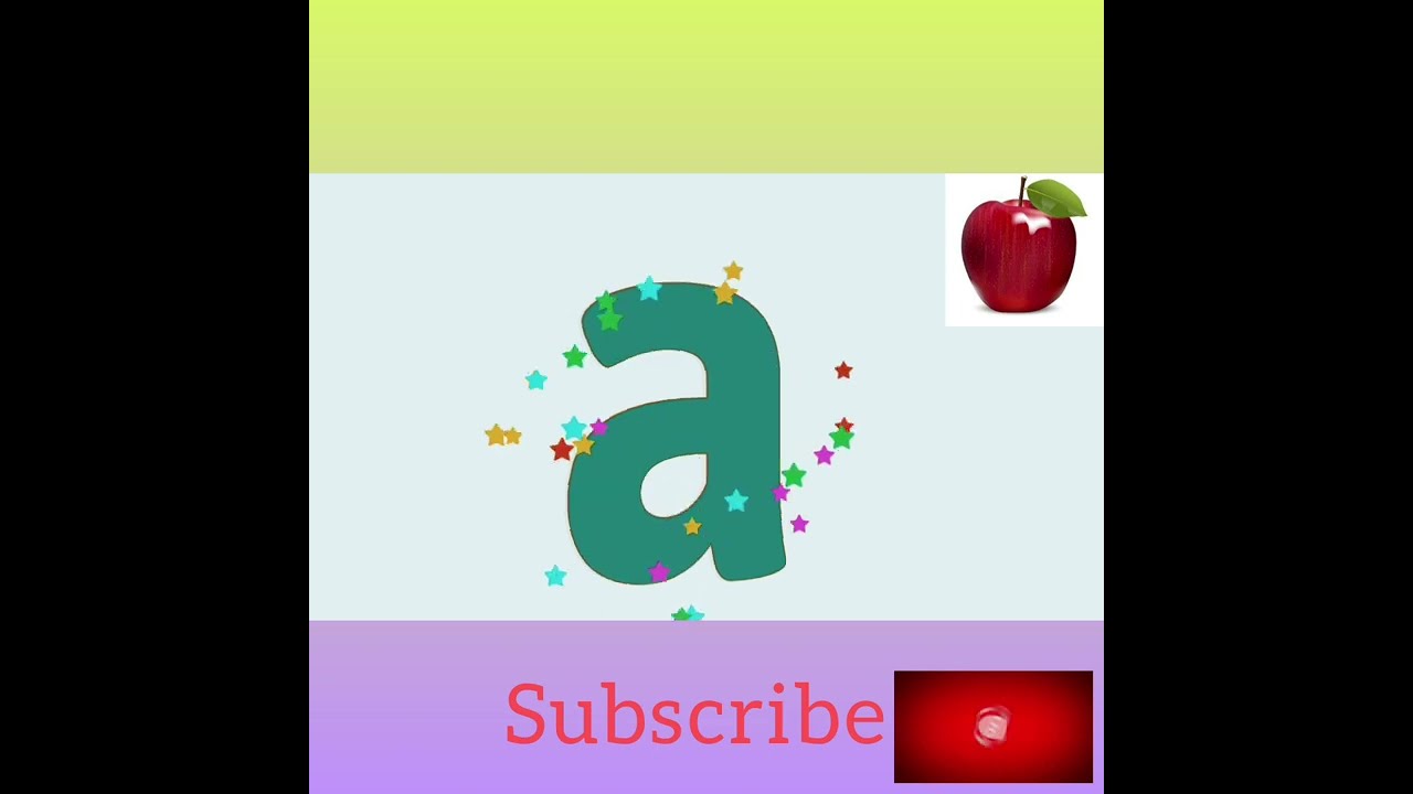 ATOZ kids abcd with baby sound  Nursury class abcd daily video class Apple ball cat dog