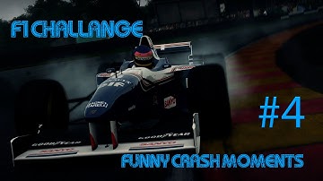 F1 Challenge 99 - 02: Funny Crashes Montage | Part 4 |