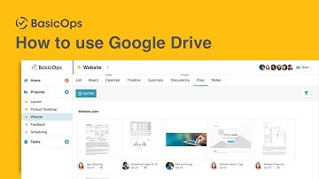 BasicOps: How to use Google Drive