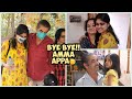 அம்மா வீட்டு Vlog | Bye Amma Appa | Emotional moments | I cooked Biryani for them | Missing them