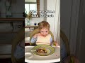 My toddler’s lunch