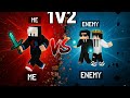Minecraft PvP 1v2 😱|| Minecraft Survival Hindi Gameplay 