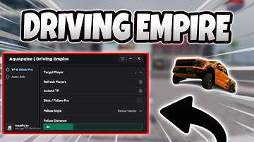 Driving Empire Script– AUTO JOB FARM, TELEPORT *NO KEY*