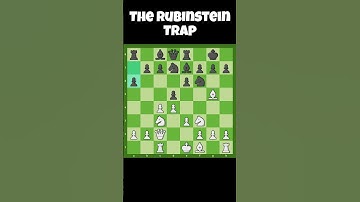 The Rubinstein Trap #chess #mate #grandmaster #chessopenings #chessmaster