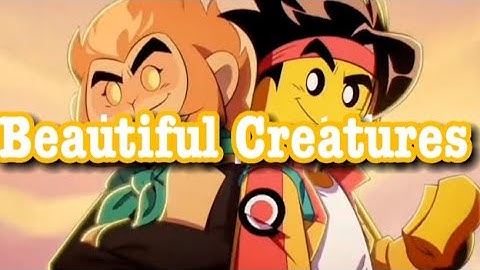 Beautiful Creatures a Lego monkey kid animation map