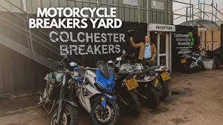 To the Motorcycle Breakers | Back in the UK