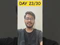 DAY 23/30 Hard Days Challenge || #ibps #ibpspo #sbi #sbipo #ibpsclerk #sbiclerk #ytshorts #shorts