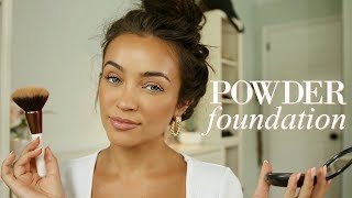 *sweatproof* powder foundation makeup routine