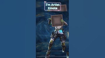 CODM Artist Emote 🔥 | Creative Dance + Fun Animation #emote #codm #callofduty #shortsfeed