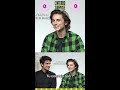 Timothe chalamet  louis garrel speak french with english subs