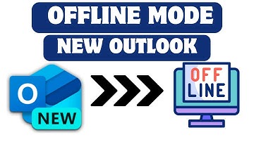 How To Use Offline Mode New Outlook | Set Offline New Outlook