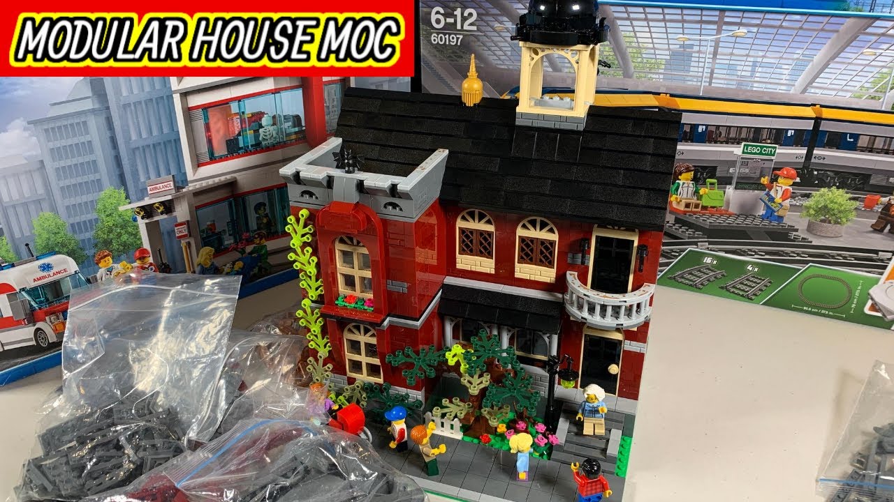 Lego Modular Hidden Side House Lego Modular Lego 70425 Moc Modular