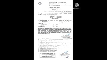 M.A., M.Sc., M.Com. (Previous) Backlog Exams Form Fill Up 2021 under D.O.D.L., Dibrugarh University