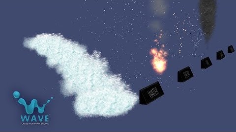 Particle Systems with Wave Visual Editor 2.0