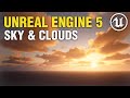 Unreal Engine 5 Beginner Tutorial | Sky And Clouds