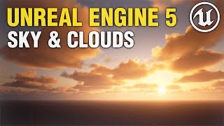 Unreal Engine 5 Beginner Tutorial | Sky And Clouds