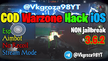 COD WARZONE IOS HACK | WARZONE IOS NON JAILBREAK HACK | WARZONE IOS HACK LATEST UPDATE 3.6.2