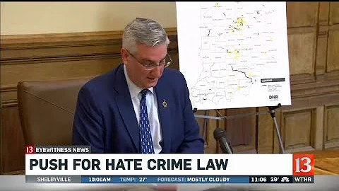 Holcomb On Push For Hate Crime Law