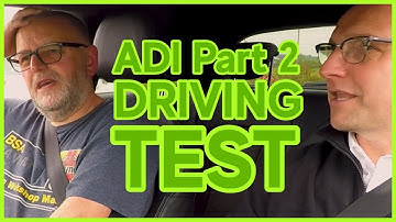 ADI Part 2 Driving Test with faults explained