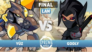 Yüz vs Godly - Winners Final - Spring Royale Invitational 2023 - LAN 1v1