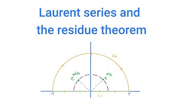 Complex Analysis #5 | Laurent series and the residue theorem