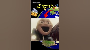 Thomas and choo choo charles 😱🚂🤯 on google earth and google maps 🌎 #sygoogleearth #shots