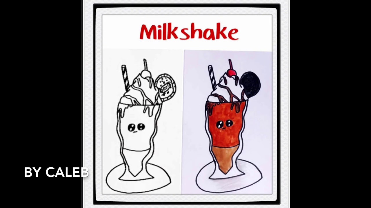 How to Draw A Milkshake
