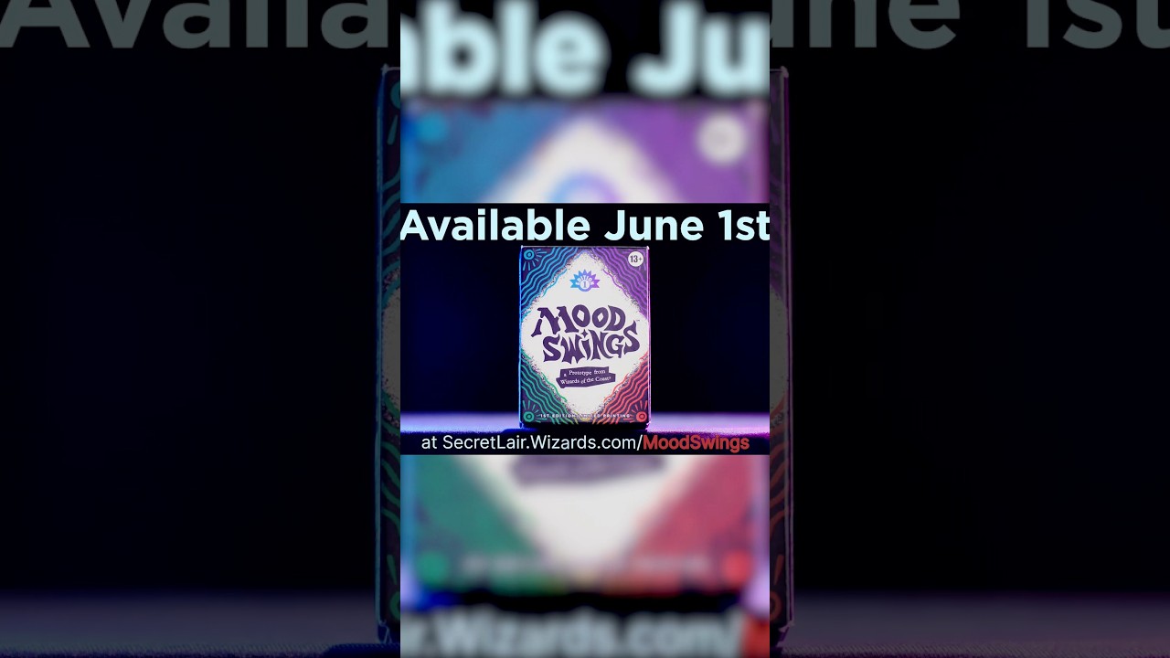 Mood Swings — a new card game from Wizards of the Coast. Simple