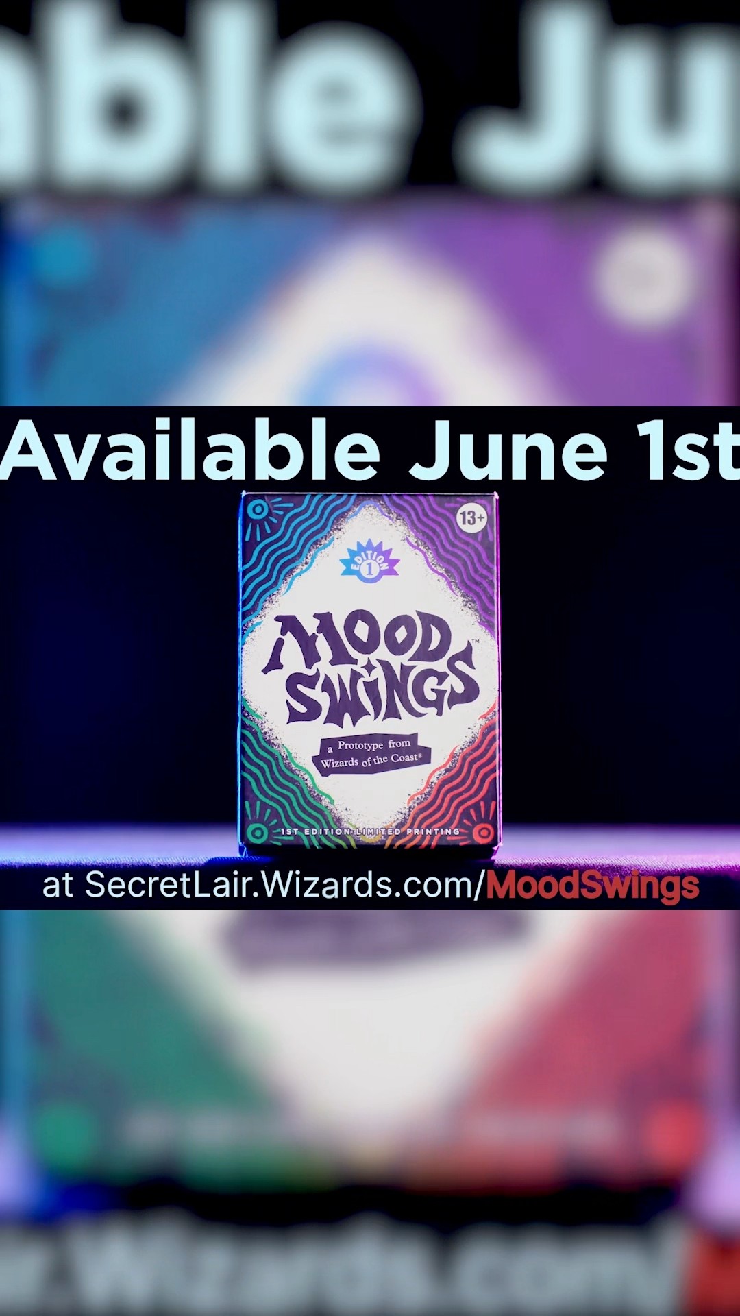 Mood Swings — a new card game from Wizards of the Coast. Simple