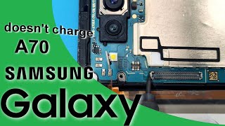 Samsung A70 doesn't charge solution, motherboard FPC connector repair