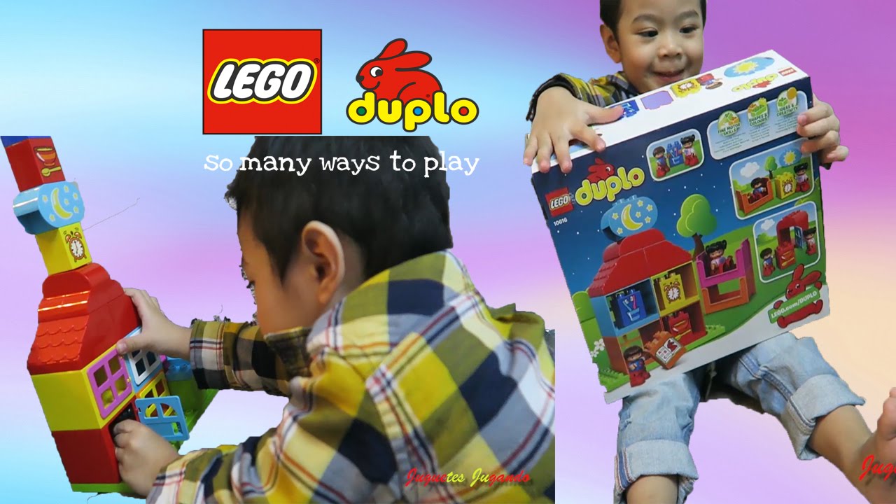 Lego Duplo My first playhouse, Learn about My Day Unboxing toy review