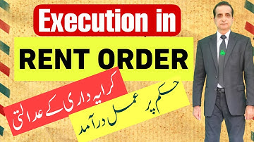 Execution of Rent Order | Iqbal International Law Services®