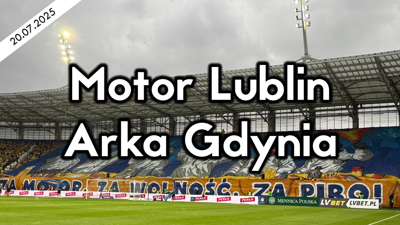 Motor Lublin - Arka Gdynia 20.07.2025 (PKO BP Ekstraklasa)
