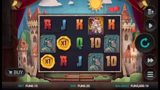 Demo gameplay of Camelot Cash by Relax Gaming