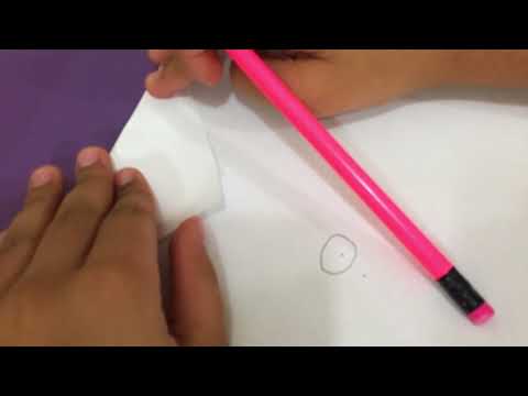 فيديو: كيفية رسم دائرة ونقطة في الوسط دون رفع قلمك الرصاص