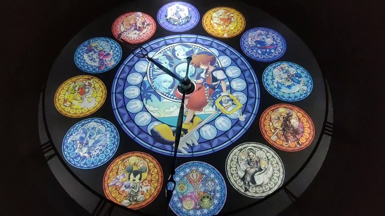 KINGDOM HEARTS LIGHTING CLOCK