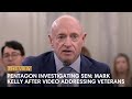 Pentagon Investigating Sen. Mark Kelly After Video Addressing Veterans | The View